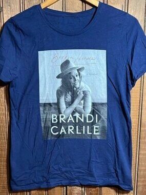 Blue Brandi Carlile classic music t shirt 73